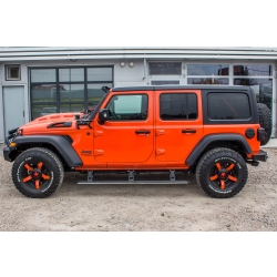 Progi boczne elektryczne Jeep Wrangler JL 4D