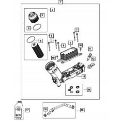 Czujnik ciśnienia oleju JEEP WRANGLER JK 12-17 05149062AB