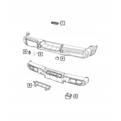 Oświetlenie tablicy WRANGLER JL SAHARA RUBICON PDC 68310837AA