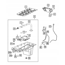 Miska olejowa silnika SMOK WRANGLER 392 JL 6.4 SRT 53011607AA