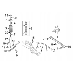 Przedni drążek panharda JEEP WRANGLER JK 52059982AG