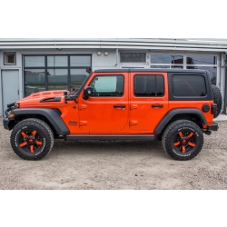 Progi boczne elektryczne Jeep Wrangler JL 4D