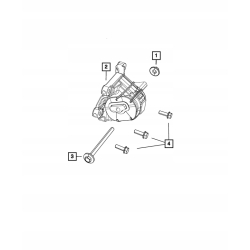 Poduszka silnika prawa JEEP WRANGLER JL 3.6 18-20 68236159AB 68236159AA