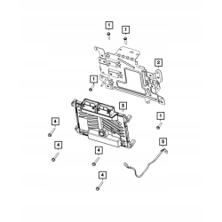 PCM komputer WRANGLER JL 2.0T 05150861AJ