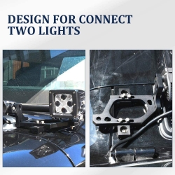 Aluminiowe Mocowanie Lamp Jeep Wrangler JL
