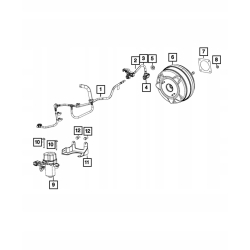 Pompa vacumm hamulcowa WRANGLER JL 3.6 GLADIATOR 3.6 4581991AA
