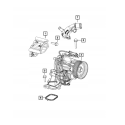 Pompa wody JL 2018+ 2.0T 5048283AF