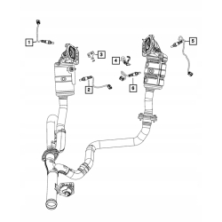 Sonda / lambda lewa do 3.6 PENSTASTAR WRANGLER JL GLADIATOR JT