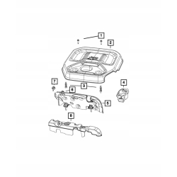 Osłona silnika plastik pokrywa WRANGLER JL 2018+ 2.0T 05281579AA