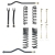 Zestaw zawieszenia Ride Right Clayton Lift 2,5" Diesel Jeep Gladiator JT